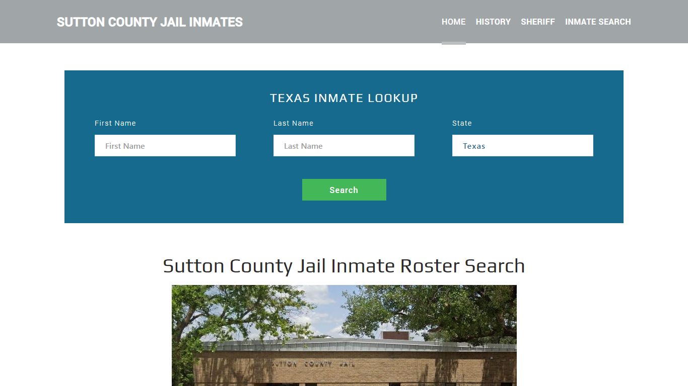 Sutton County Jail Inmate Roster Lookup, Sonora, TX